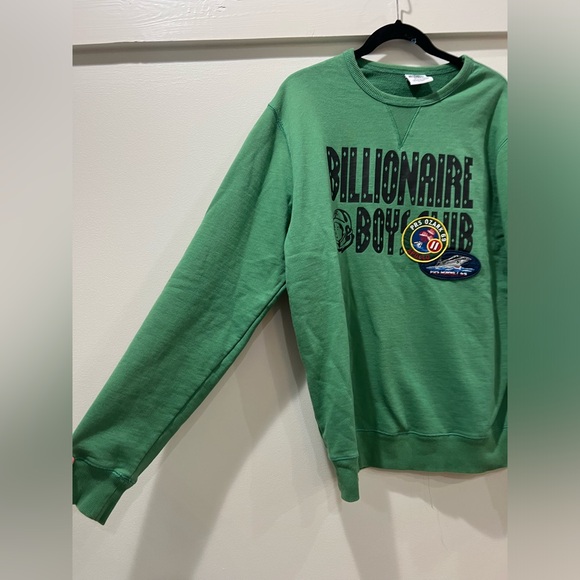 Billionaire Boys Club Forest Green Crewneck Sweatershirt - Picture 4 of 8